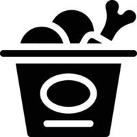 Bucket icon symbol vector image. Illustration of the bucket cleaning equipment washing outline design image. EPS 10