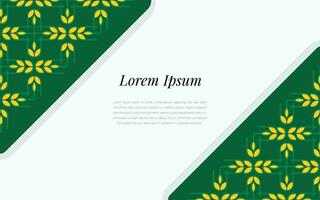 Paddy pattern wallpaper. Paddy vector with free space for text. Rice pattern.