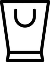 Bucket icon symbol vector image. Illustration of the bucket cleaning equipment washing outline design image. EPS 10