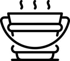 Bucket icon symbol vector image. Illustration of the bucket cleaning equipment washing outline design image. EPS 10