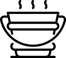 Bucket icon symbol vector image. Illustration of the bucket cleaning equipment washing outline design image. EPS 10