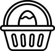 Bucket icon symbol vector image. Illustration of the bucket cleaning equipment washing outline design image. EPS 10