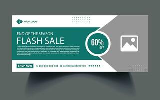 business cover page or web ads banner design template Free Vector