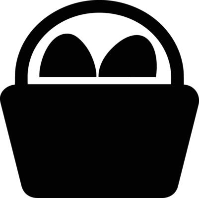 Bucket icon symbol vector image. Illustration of the bucket cleaning equipment washing outline design image. EPS 10
