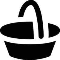 Bucket icon symbol vector image. Illustration of the bucket cleaning equipment washing outline design image. EPS 10