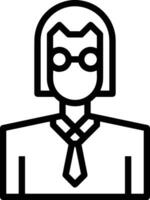 Teacher icon symbol vector image. Illustration of the training business school classroom icon design image.