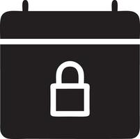 Lock security icon symbol vector image. Illustration of the key secure access system vector design. EPS 10