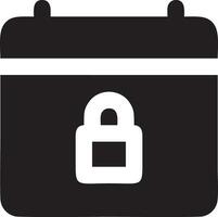 Lock security icon symbol vector image. Illustration of the key secure access system vector design. EPS 10