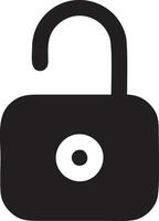 Lock security icon symbol vector image. Illustration of the key secure access system vector design. EPS 10