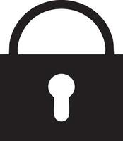 Lock security icon symbol vector image. Illustration of the key secure access system vector design. EPS 10