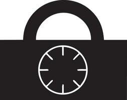 Lock security icon symbol vector image. Illustration of the key secure access system vector design. EPS 10