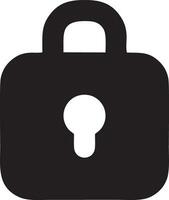 Lock security icon symbol vector image. Illustration of the key secure access system vector design. EPS 10