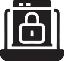 Lock security icon symbol vector image. Illustration of the key secure access system vector design. EPS 10