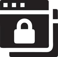 Lock security icon symbol vector image. Illustration of the key secure access system vector design. EPS 10