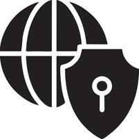 Lock security icon symbol vector image. Illustration of the key secure access system vector design. EPS 10