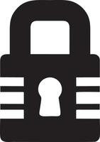 Lock security icon symbol vector image. Illustration of the key secure access system vector design. EPS 10