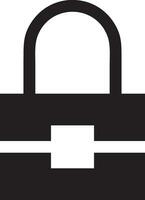 Lock security icon symbol vector image. Illustration of the key secure access system vector design. EPS 10