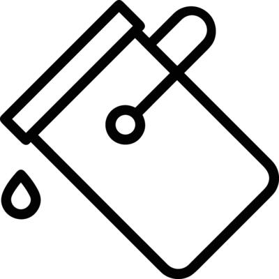 Bucket icon symbol vector image. Illustration of the bucket cleaning equipment washing outline design image. EPS 10