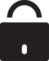 Lock security icon symbol vector image. Illustration of the key secure access system vector design. EPS 10