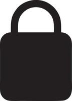 Lock security icon symbol vector image. Illustration of the key secure access system vector design. EPS 10