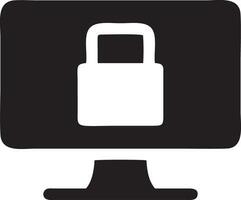 Lock security icon symbol vector image. Illustration of the key secure access system vector design. EPS 10