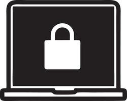 Lock security icon symbol vector image. Illustration of the key secure access system vector design. EPS 10