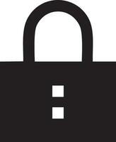 Lock security icon symbol vector image. Illustration of the key secure access system vector design. EPS 10