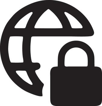 Lock security icon symbol vector image. Illustration of the key secure access system vector design. EPS 10