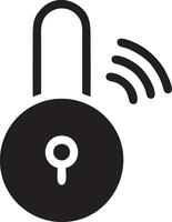 Lock security icon symbol vector image. Illustration of the key secure access system vector design. EPS 10