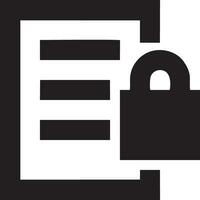 Lock security icon symbol vector image. Illustration of the key secure access system vector design. EPS 10