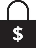 Lock security icon symbol vector image. Illustration of the key secure access system vector design. EPS 10