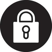 Lock security icon symbol vector image. Illustration of the key secure access system vector design. EPS 10