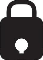 Lock security icon symbol vector image. Illustration of the key secure access system vector design. EPS 10