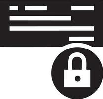 Lock security icon symbol vector image. Illustration of the key secure access system vector design. EPS 10