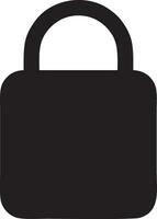 Lock security icon symbol vector image. Illustration of the key secure access system vector design. EPS 10