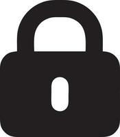 Lock security icon symbol vector image. Illustration of the key secure access system vector design. EPS 10