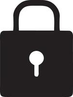 Lock security icon symbol vector image. Illustration of the key secure access system vector design. EPS 10