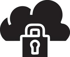 Lock security icon symbol vector image. Illustration of the key secure access system vector design. EPS 10