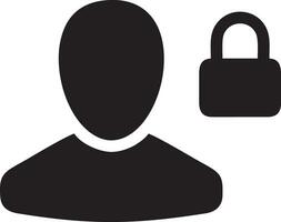 Lock security icon symbol vector image. Illustration of the key secure access system vector design. EPS 10