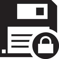 Lock security icon symbol vector image. Illustration of the key secure access system vector design. EPS 10