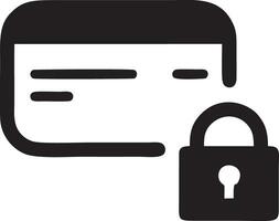 Lock security icon symbol vector image. Illustration of the key secure access system vector design. EPS 10