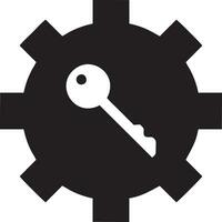 Lock security icon symbol vector image. Illustration of the key secure access system vector design. EPS 10