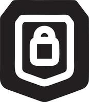 Lock security icon symbol vector image. Illustration of the key secure access system vector design. EPS 10