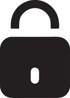 Lock security icon symbol vector image. Illustration of the key secure access system vector design. EPS 10