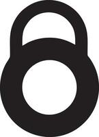 Lock security icon symbol vector image. Illustration of the key secure access system vector design. EPS 10