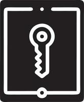 Lock security icon symbol vector image. Illustration of the key secure access system vector design. EPS 10
