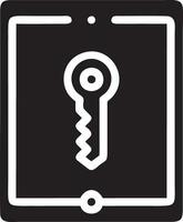 Lock security icon symbol vector image. Illustration of the key secure access system vector design. EPS 10