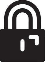 Lock security icon symbol vector image. Illustration of the key secure access system vector design. EPS 10