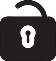 Lock security icon symbol vector image. Illustration of the key secure access system vector design. EPS 10