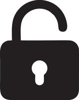 Lock security icon symbol vector image. Illustration of the key secure access system vector design. EPS 10